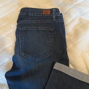 Paige crop jeans